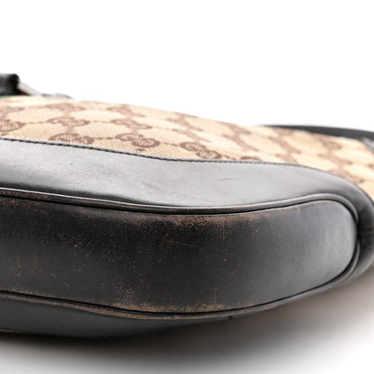 Gucci Monogram Web Jackie O Hobo Dark Brown 10 of 16