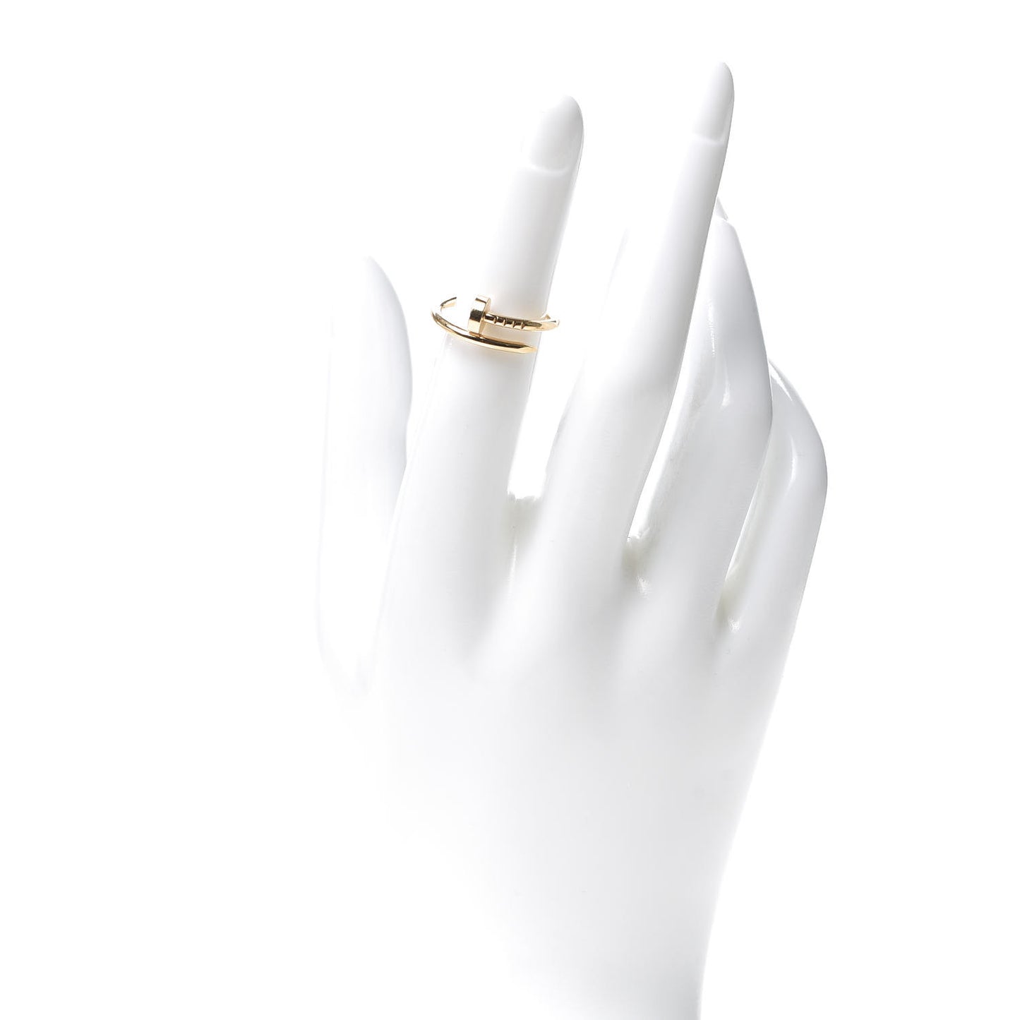 18K Yellow Gold Small Juste Un Clou Ring 50 5.25