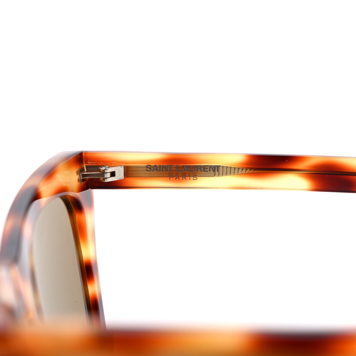 Saint Laurent New Wave SL214 Kate Cat Eye Sunglasses Havana Brown 5 of 9