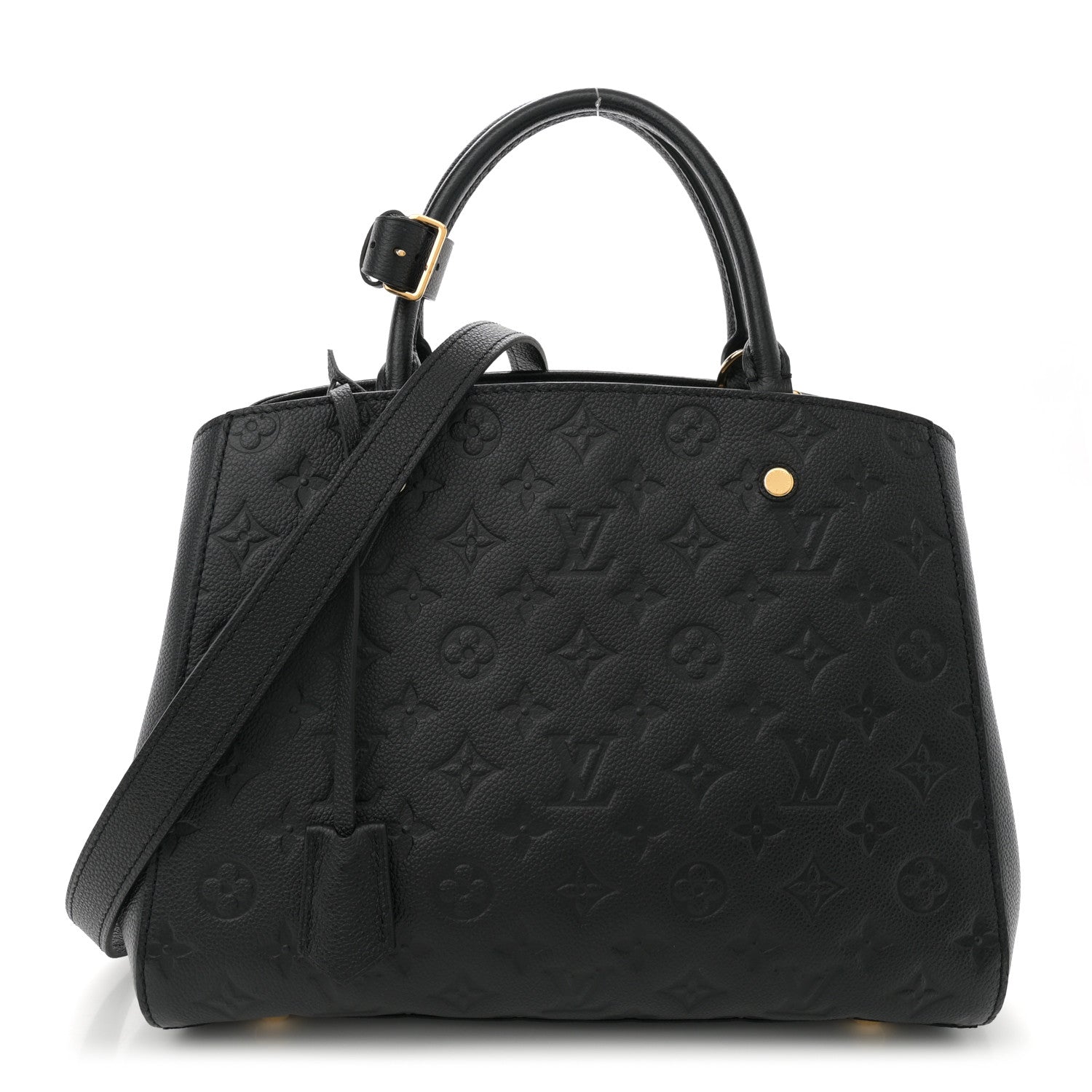Louis Vuitton Empreinte Montaigne MM Black 1 of 10