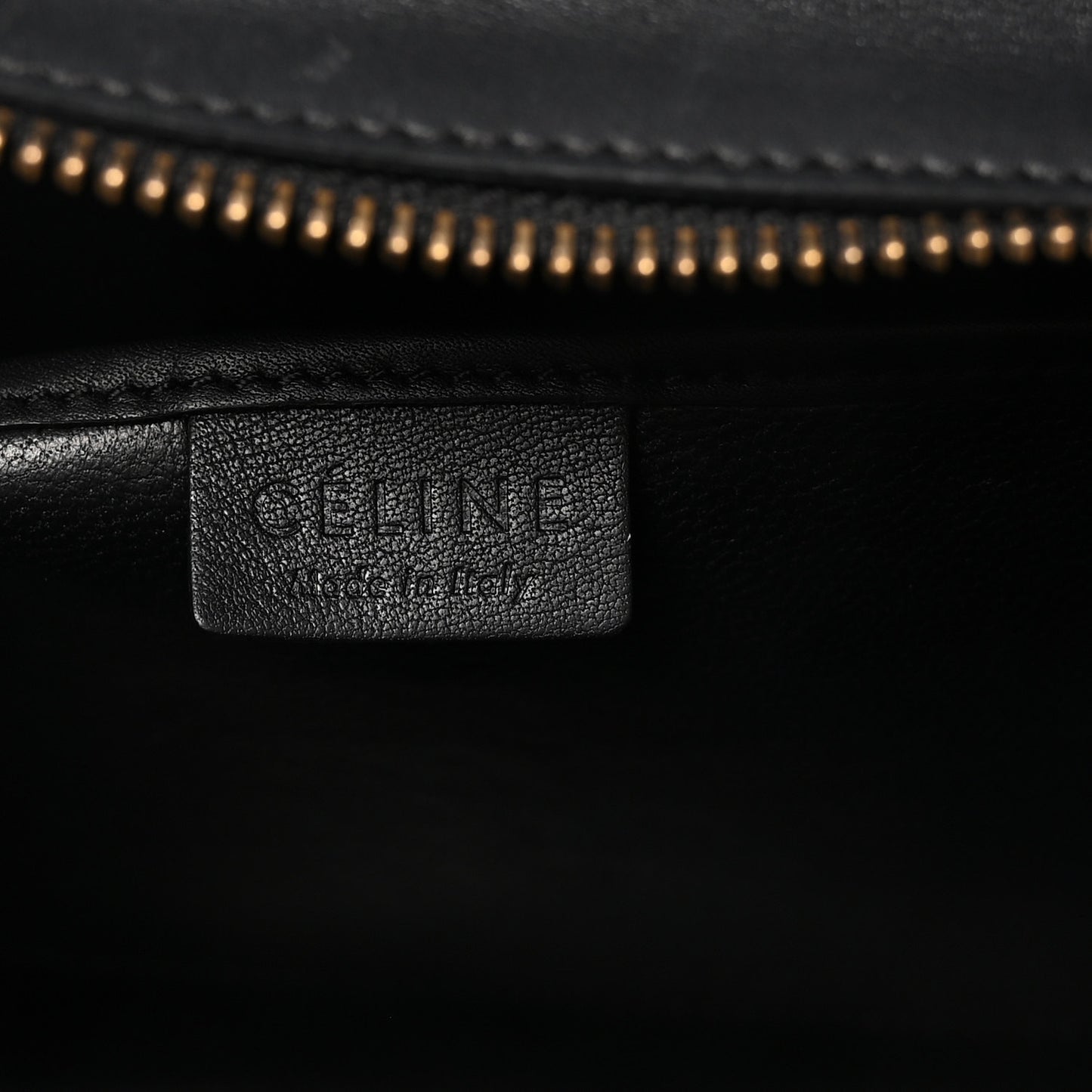 Smooth Calfskin Nano Luggage Black