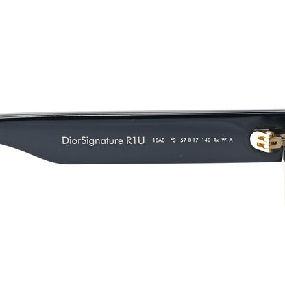 Christian Dior Diorsignature R1U Round Sunglasses Black 11 of 12