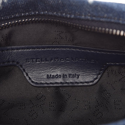 Stella McCartney Denim Love Falabella Crossbody Camera Bag Blue 6 of 7