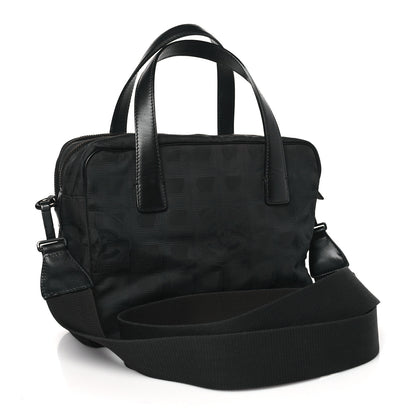 Chanel Nylon Travel Shoulder Bag Black 3 of 11