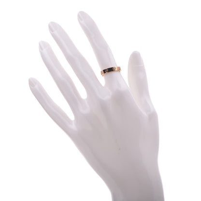 Cartier 18K Pink Gold 3.5mm LOVE Wedding Band Ring 49 4.75 2 of 3