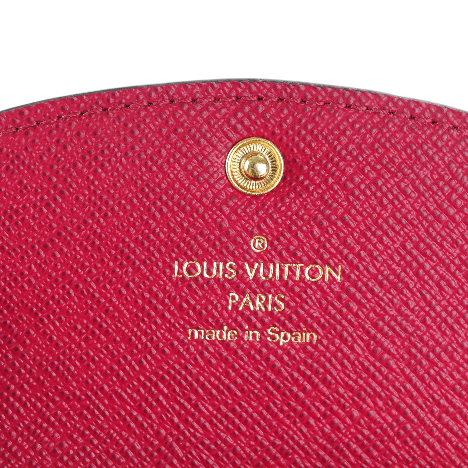 Louis Vuitton Monogram Rosalie Coin Purse Fuchsia 6 of 7