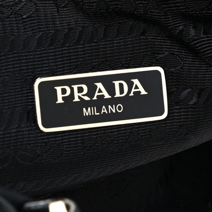 Prada Tessuto Nylon Saffiano Mini Re-Edition 2005 Bag Black 6 of 11