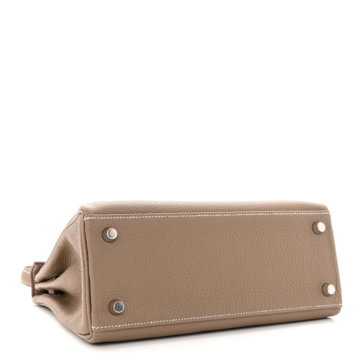 Hermes Togo Kelly Retourne 25 Etoupe 4 of 15
