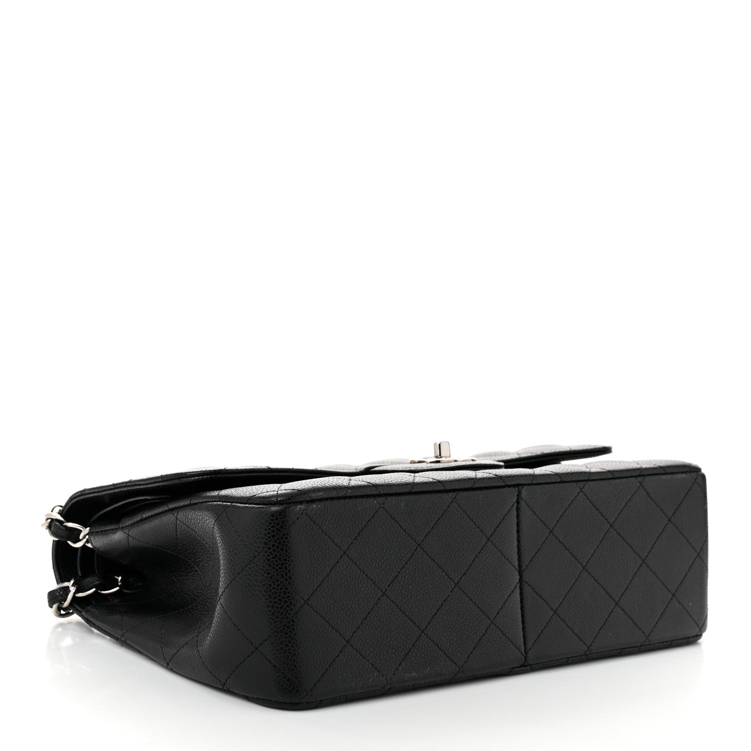 Chanel Caviar Quilted Jumbo Double Flap Black 4 of 10