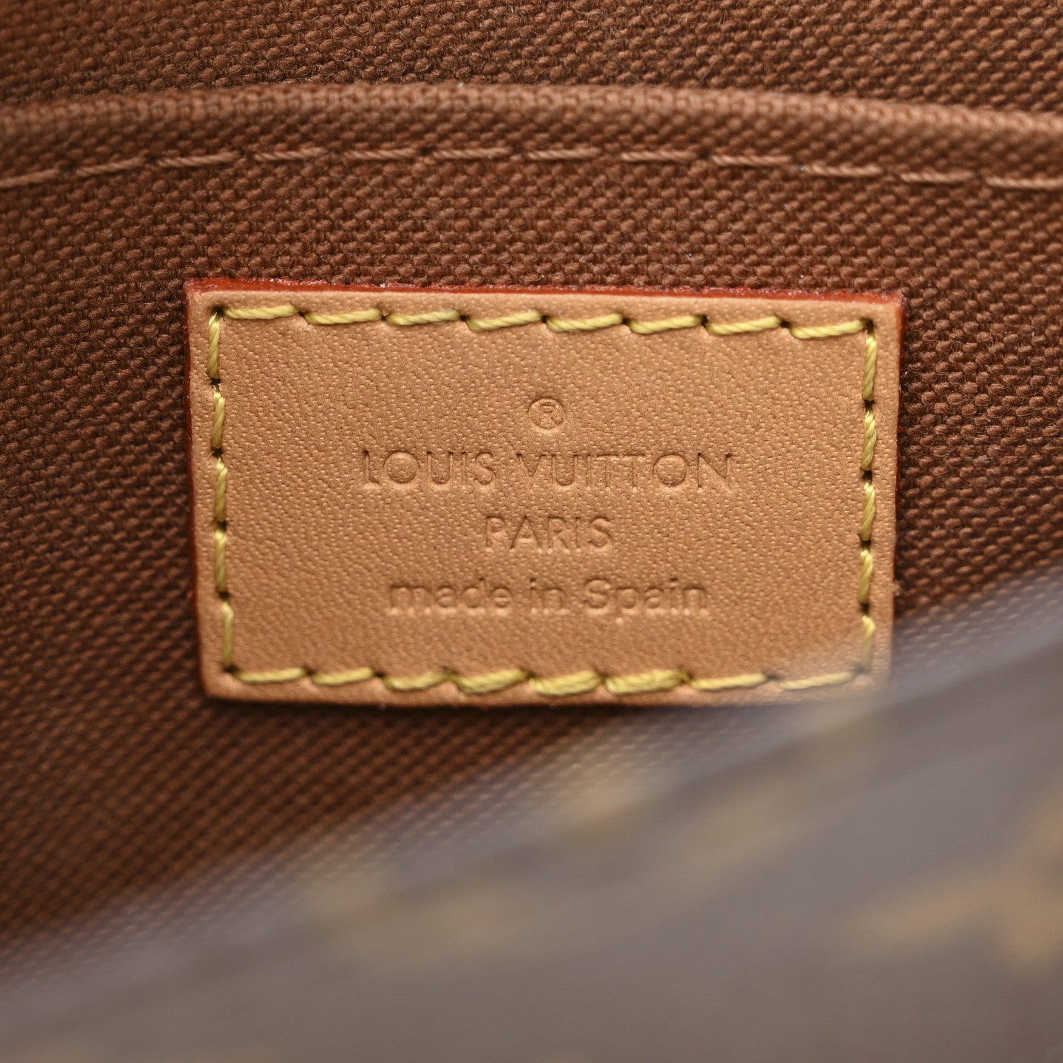 Louis Vuitton Monogram Petit Sac Plat 6 of 9