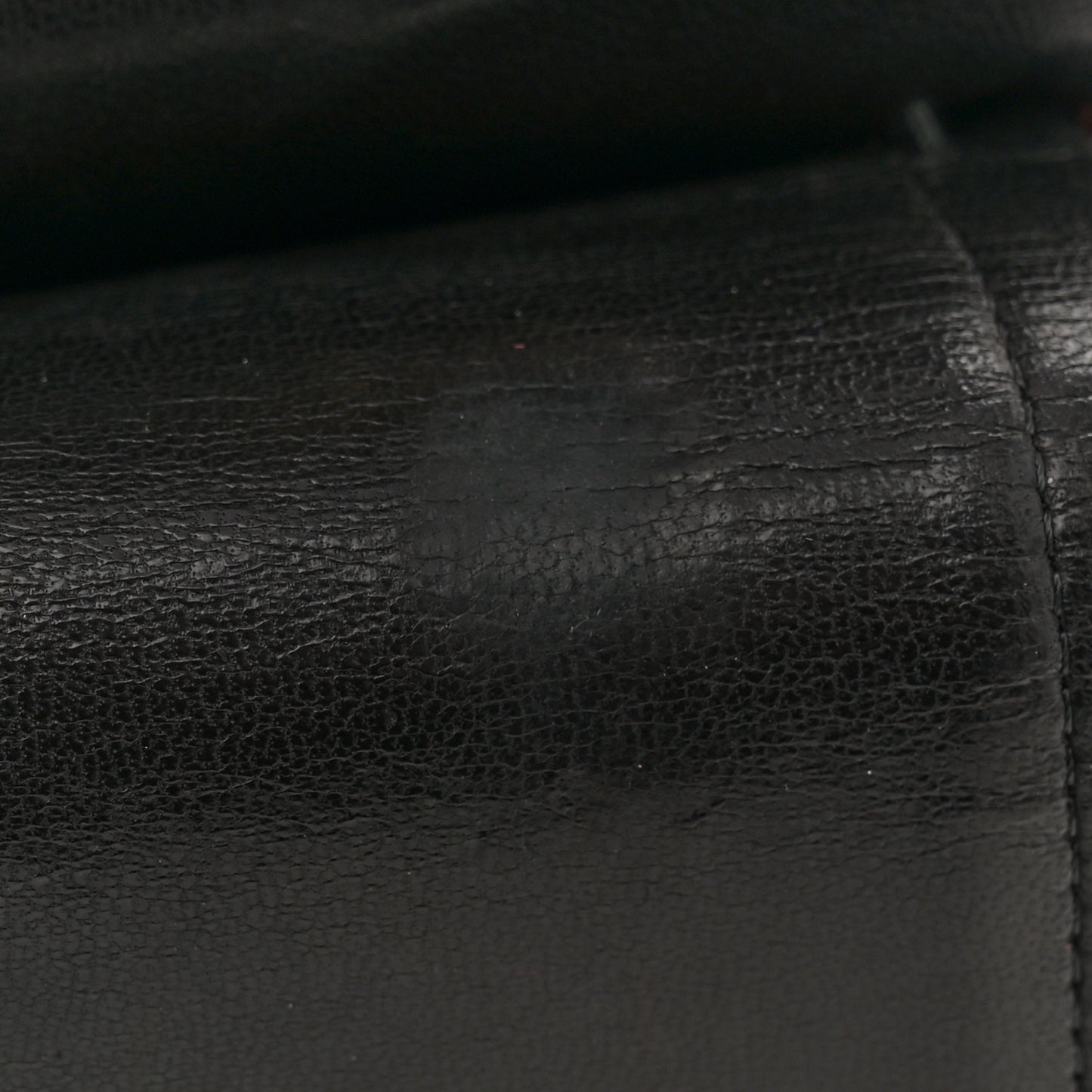 Lambskin Quilted Maxi Double Flap Black