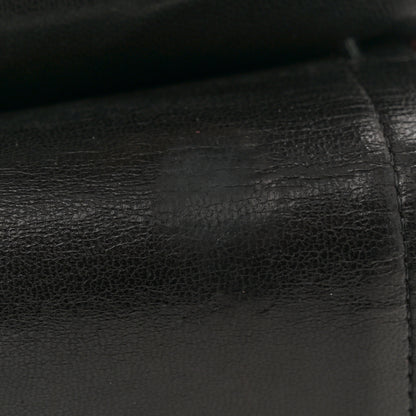 Chanel Lambskin Quilted Maxi Double Flap Black 12 of 14