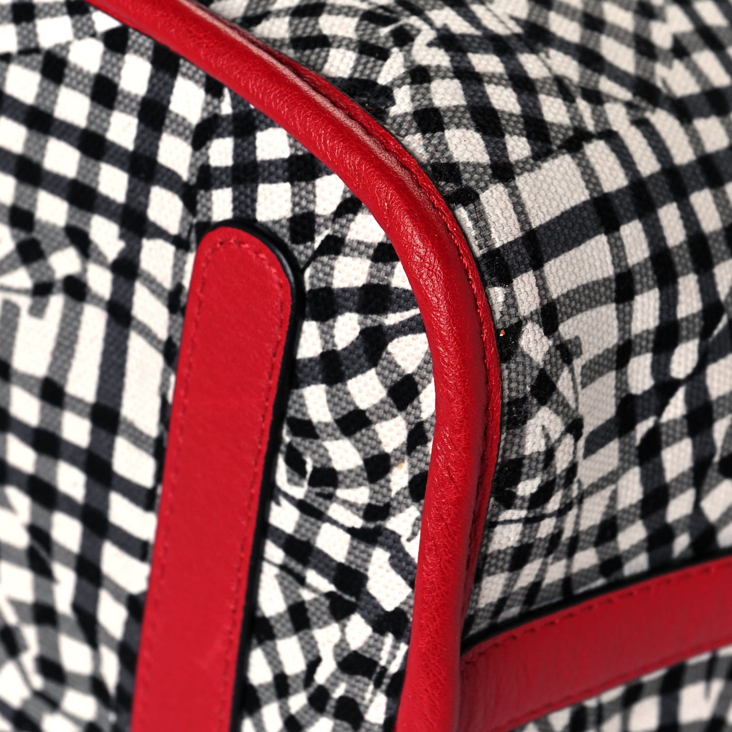 Visetos Medium Liz Reversible Shopper Tote Ruby Red