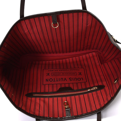 Louis Vuitton Damier Ebene Neverfull MM 4 of 9