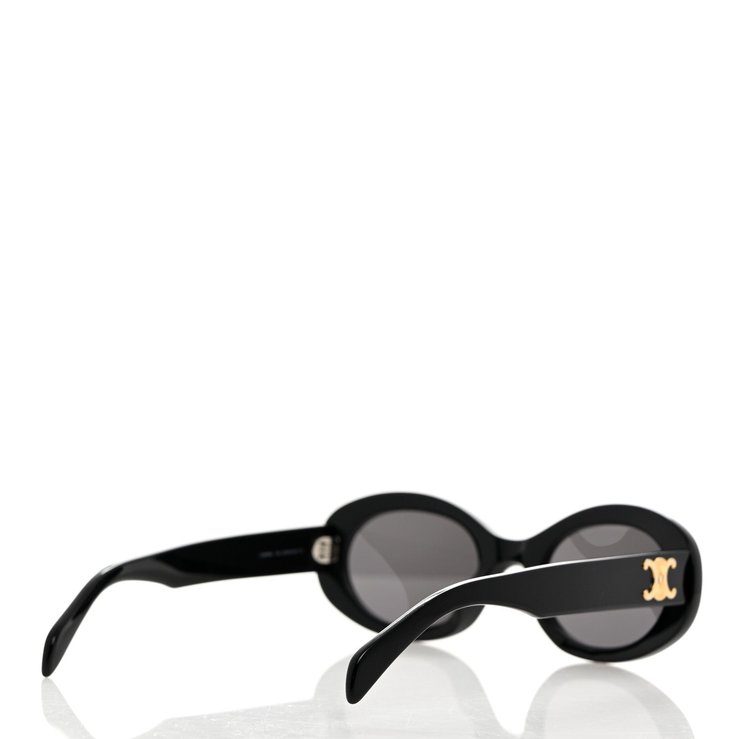 Celine Acetate Triomphe 01 Sunglasses CL 40194U Black 4 of 7