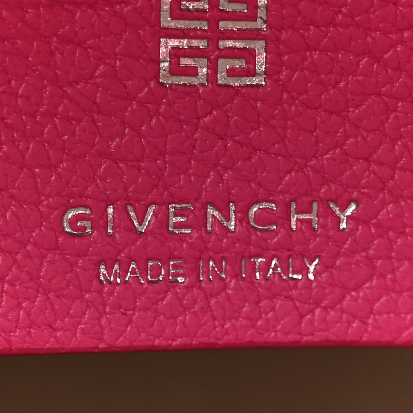 Sugar Goatskin Mini Antigona Neon Pink