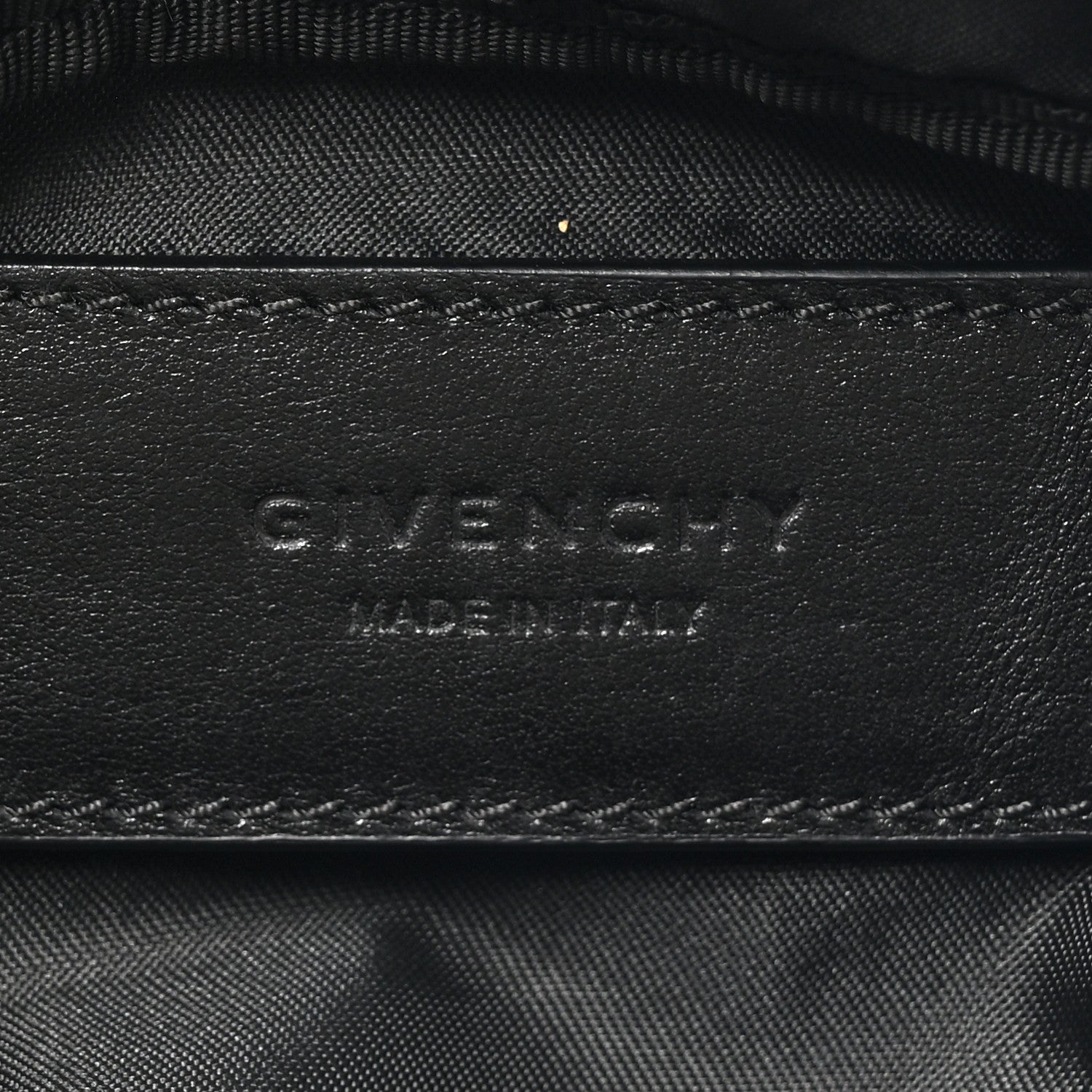 Givenchy Nylon Rainbow Hologram Belt Bag Black 6 of 10