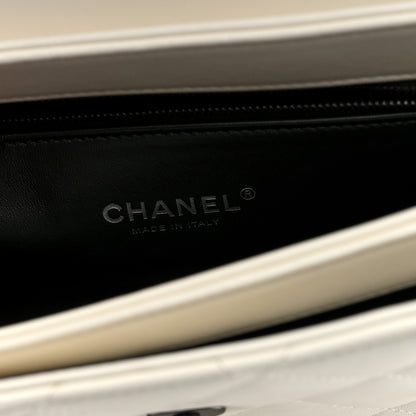 Chanel Lambskin Quilted Small Trendy CC Dual Handle Flap Bag White 6 of 10