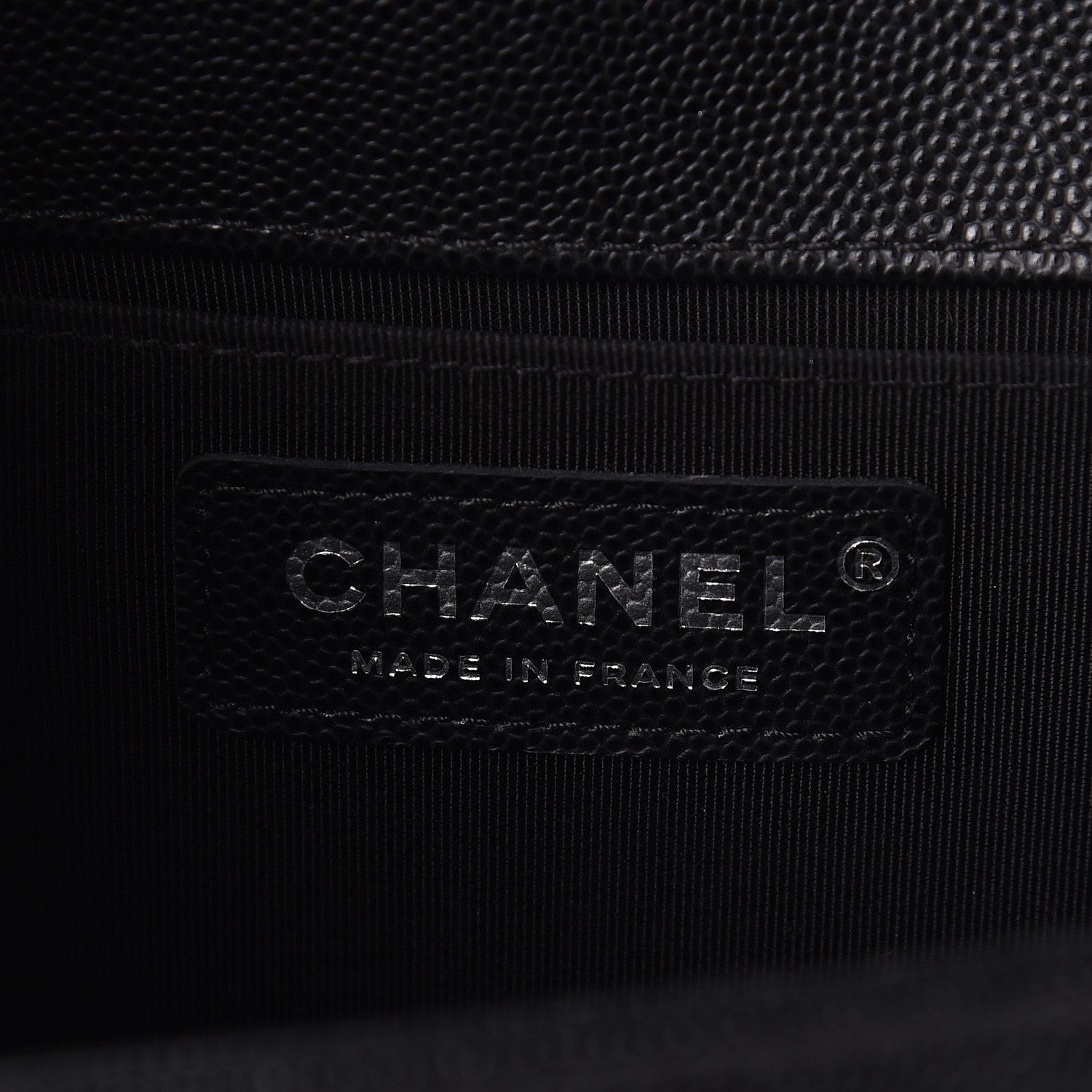 Chanel Caviar Quilted Medium Boy Flap Black 6 of 10