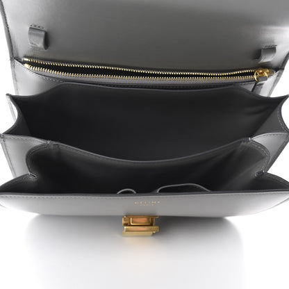 Celine Box Calfskin Medium Classic Box Flap Bag Zinc 5 of 10