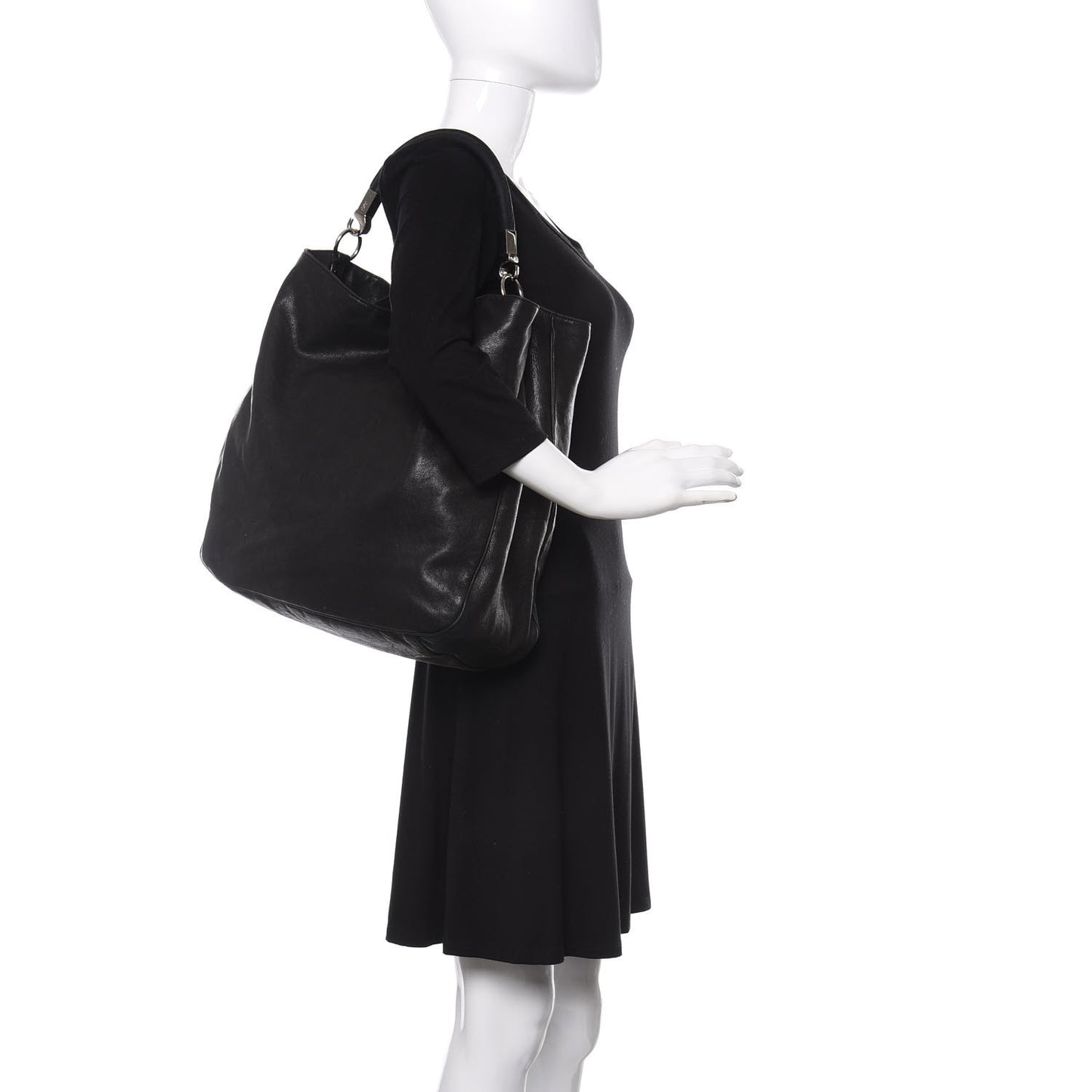 Sheepskin Large Roady Hobo Black