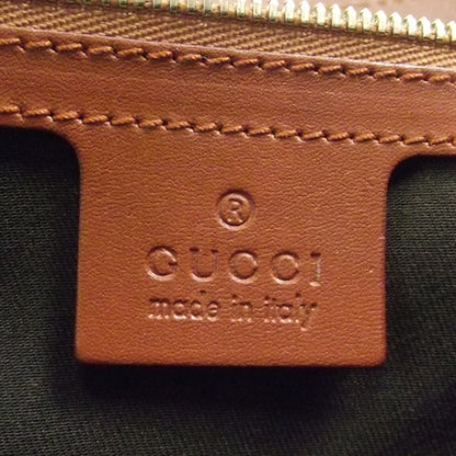 Gucci GGUCCI Calfskin Horsebit Embossed Glam Hobo Tan 7 of 9