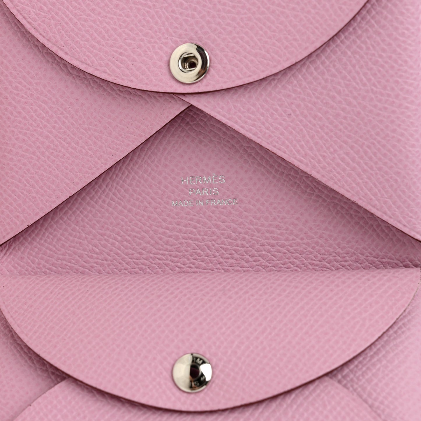 Epsom Calvi Duo Card Case Mauve Sylvestre