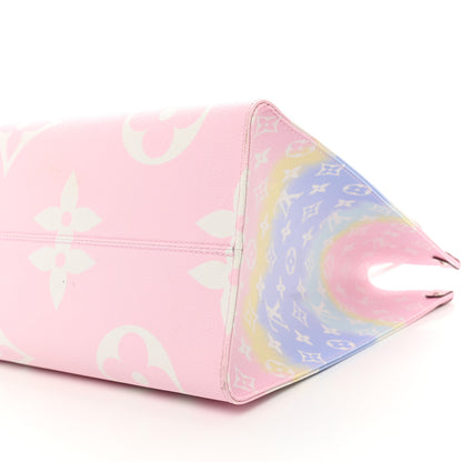 Louis Vuitton Monogram Escale Onthego GM Pastel 9 of 11
