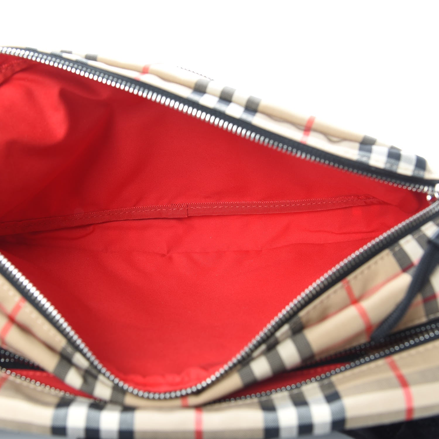 Burberry Cotton Vintage Check Large Cannon Bum Bag Archive Beige 5 of 12