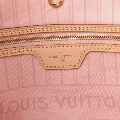 Louis Vuitton Damier Azur Tahitienne Neverfull MM 6 of 11