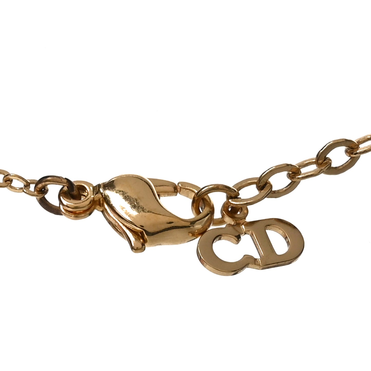 Crystal Heart Pendant Necklace Gold