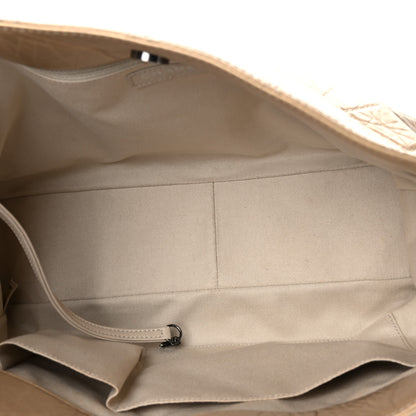 Chanel Metallic Aged Calfskin Quilted Reissue 2.55 Tote Light Gold 4 of 16