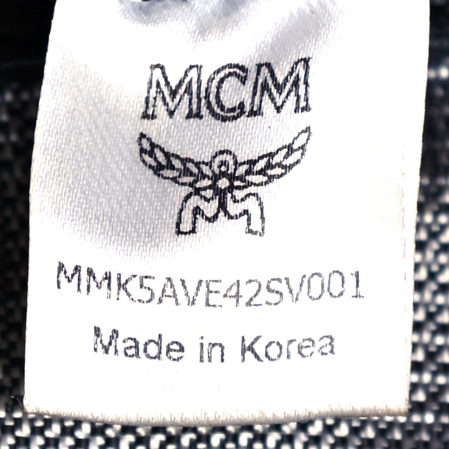 MCM Metallic Visetos Medium Side Stud Stark Backpack Silver Black 5 of 11