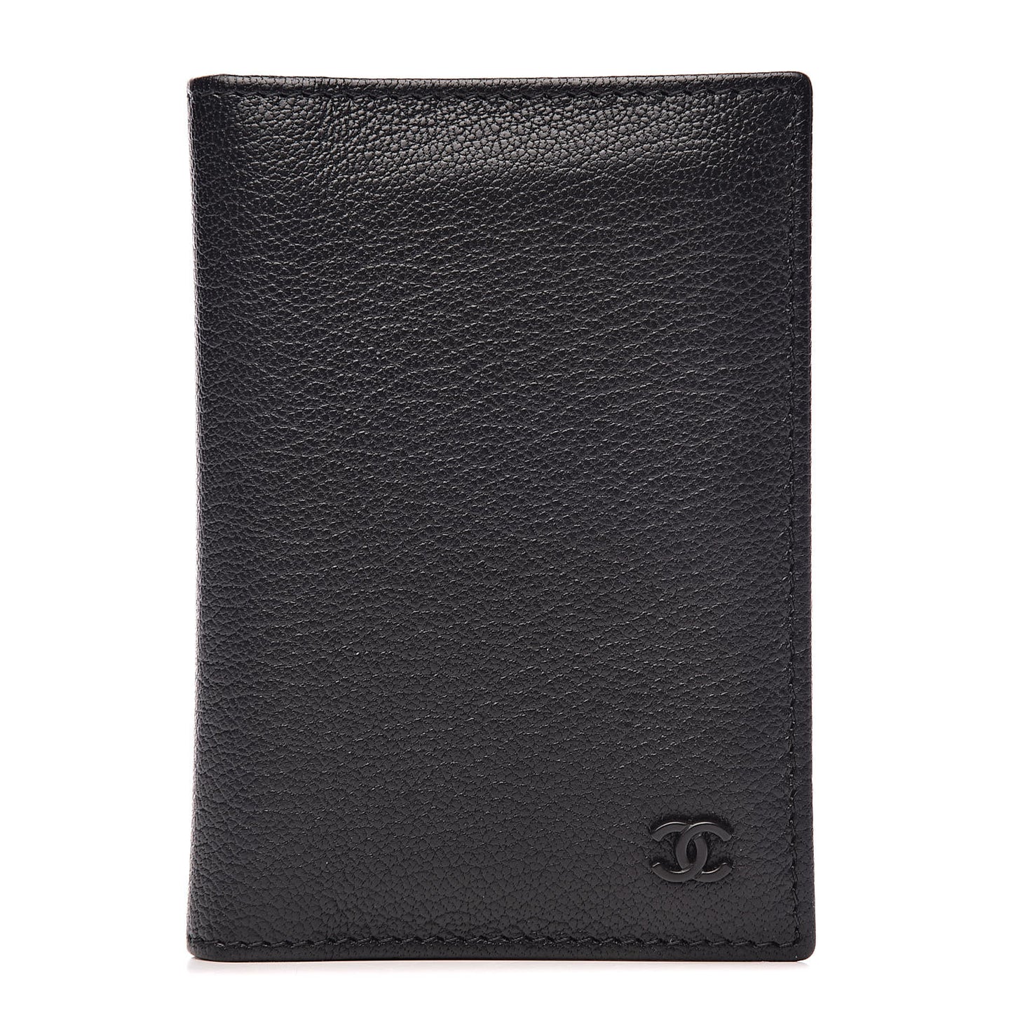 Goatskin Card Case Black