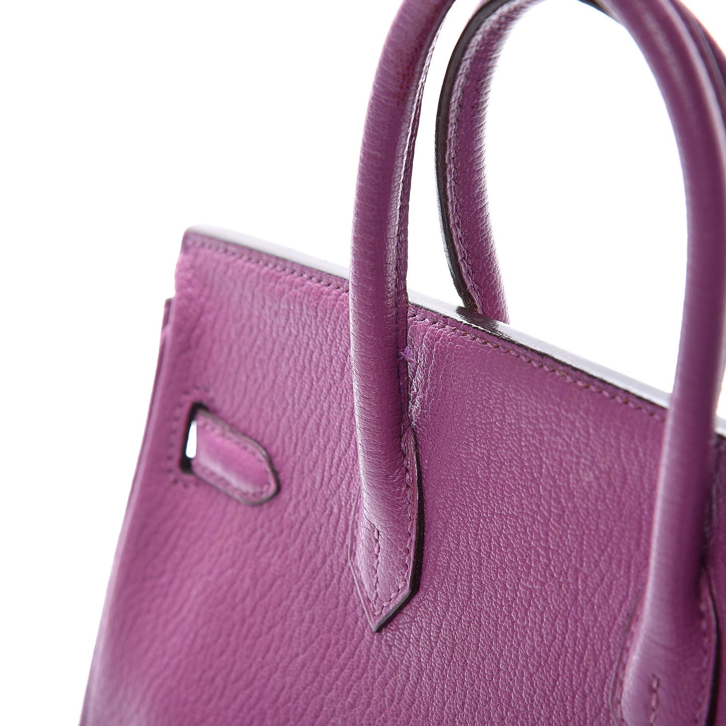 Chevre Mysore Birkin 25 Cyclamen