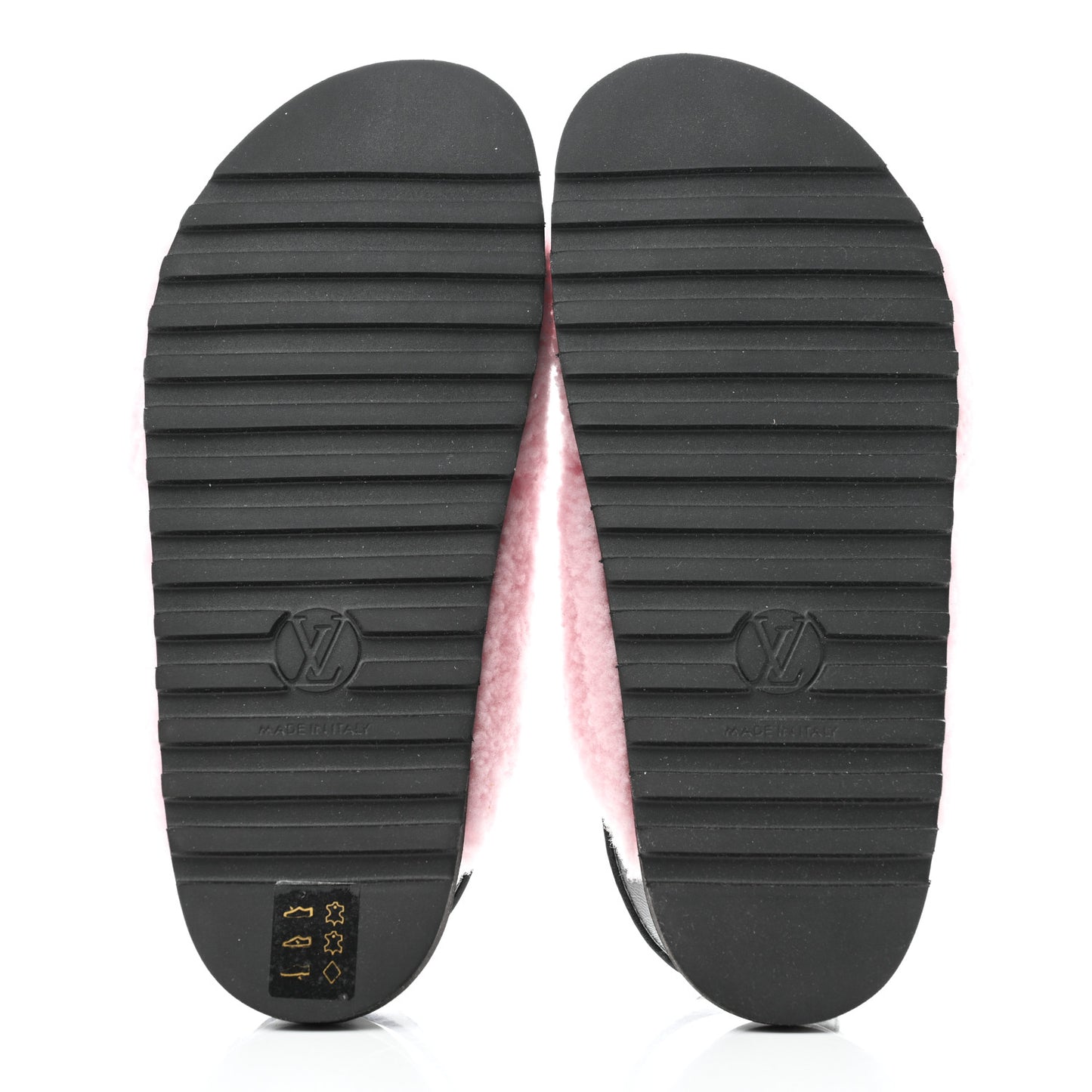 Shearling Paseo Flat Comfort Sandal 37 Pink