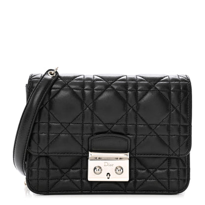Christian Dior Lambskin Cannage Mini Miss Dior Flap Black 1 of 9