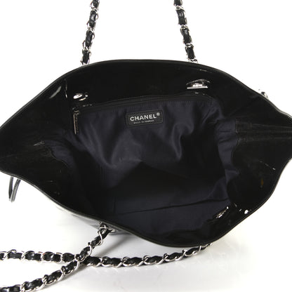 Chanel Patent Crystal Strass Bonbons Tote Black 4 of 6