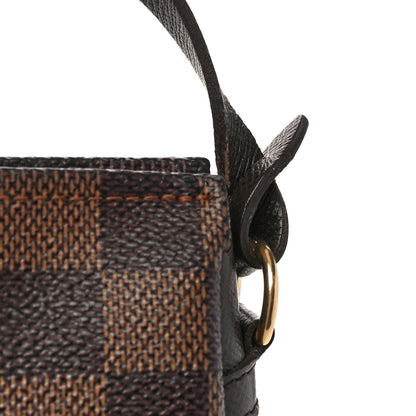 Louis Vuitton Damier Ebene Trousse Make Up Bag Pochette 15 of 15