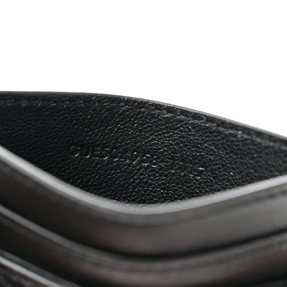 Saint Laurent Calfskin Y Quilted Monogram LouLou Credit Card Case Black 7 of 7