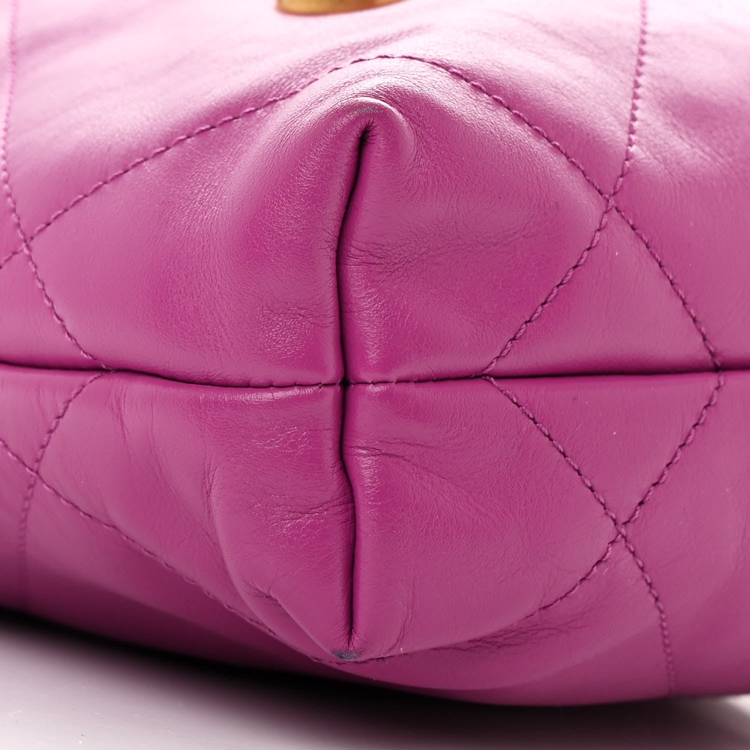 Chanel Shiny Calfskin Quilted Mini Chanel 22 Purple 9 of 11
