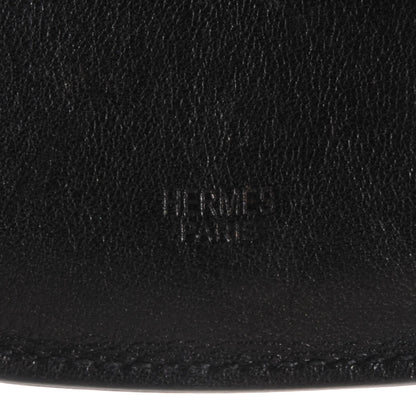 Hermes Swift Leather iPhone 4 4S Case Black Orange 6 of 7