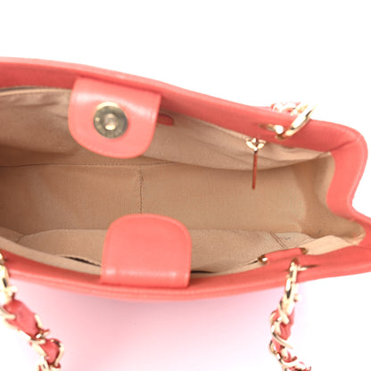 Chanel Caviar Quilted Petit Shopping Tote PST Pink 5 of 10
