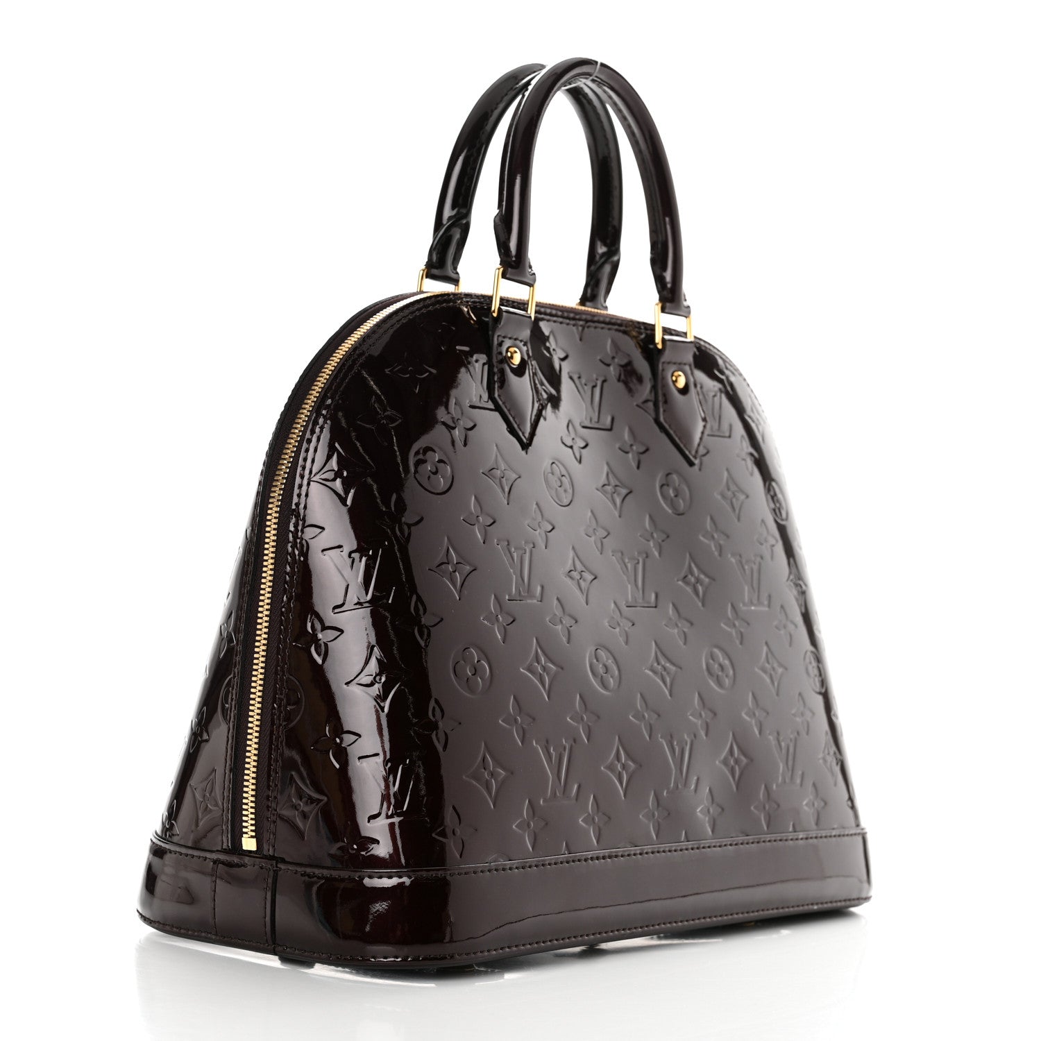 Louis Vuitton Vernis Alma MM Amarante 2 of 11