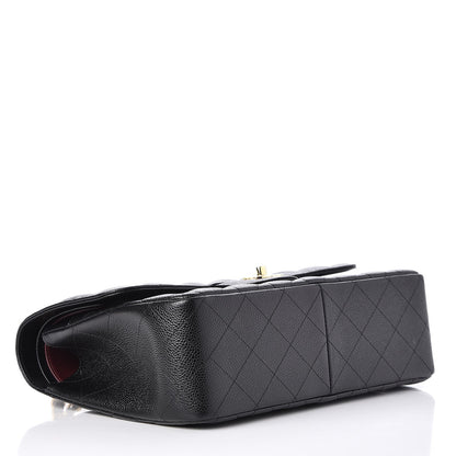 Chanel Caviar Quilted Jumbo Double Flap Black 5 of 9