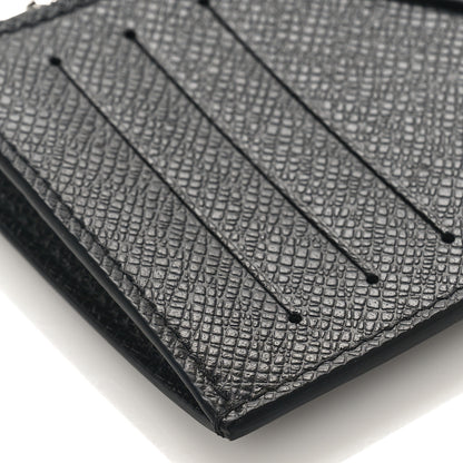 Louis Vuitton Taiga Coin Card Holder Black 7 of 9