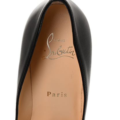 Christian Louboutin Shiny Nappa Pigalle Follies 85 Pumps 38.5 Black 7 of 7