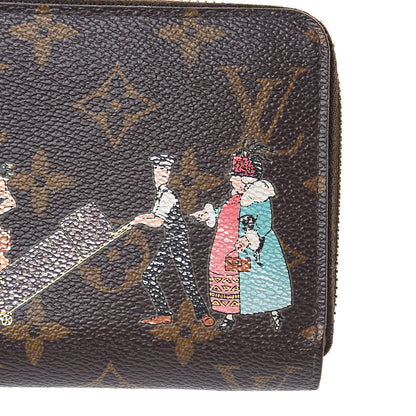Louis Vuitton Monogram Illustre Zippy Wallet Rose 13 of 16