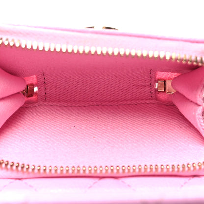 Chanel Caviar Quilted Business Affinity Clutch With Chain Flap Lilac 6 of 15