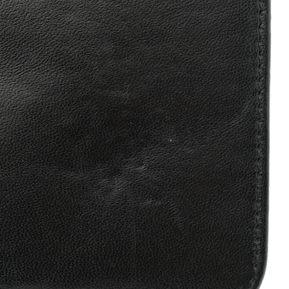 Chanel Lambskin Quilted CC Wallet On Chain WOC Black 13 of 14